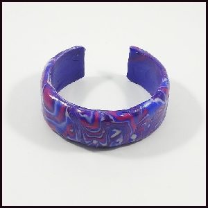 bracelet-polymere-large-violet-b-003