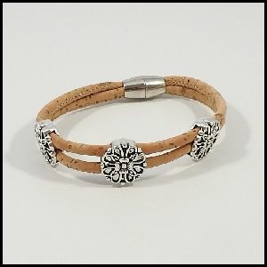 bracelet-liege-double-3-fleurs-019a